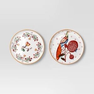 Threshold Stoneware Layering Plates 2 pc